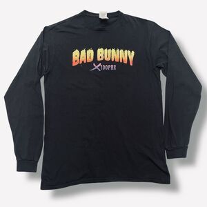 Bad Bunny x100pre Tour‎ Merch Long Sleeve Shirt